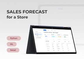 Sales forecast for a store