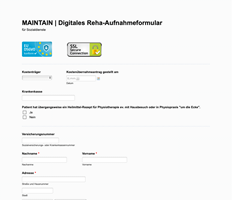 Digital rehab registration for Germany