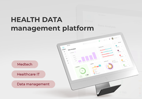 Platform for managing health data in the cloud