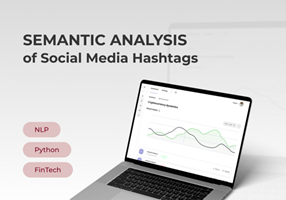 Semantic analysis of social media hashtags