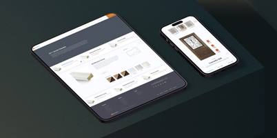 Modern website redesign